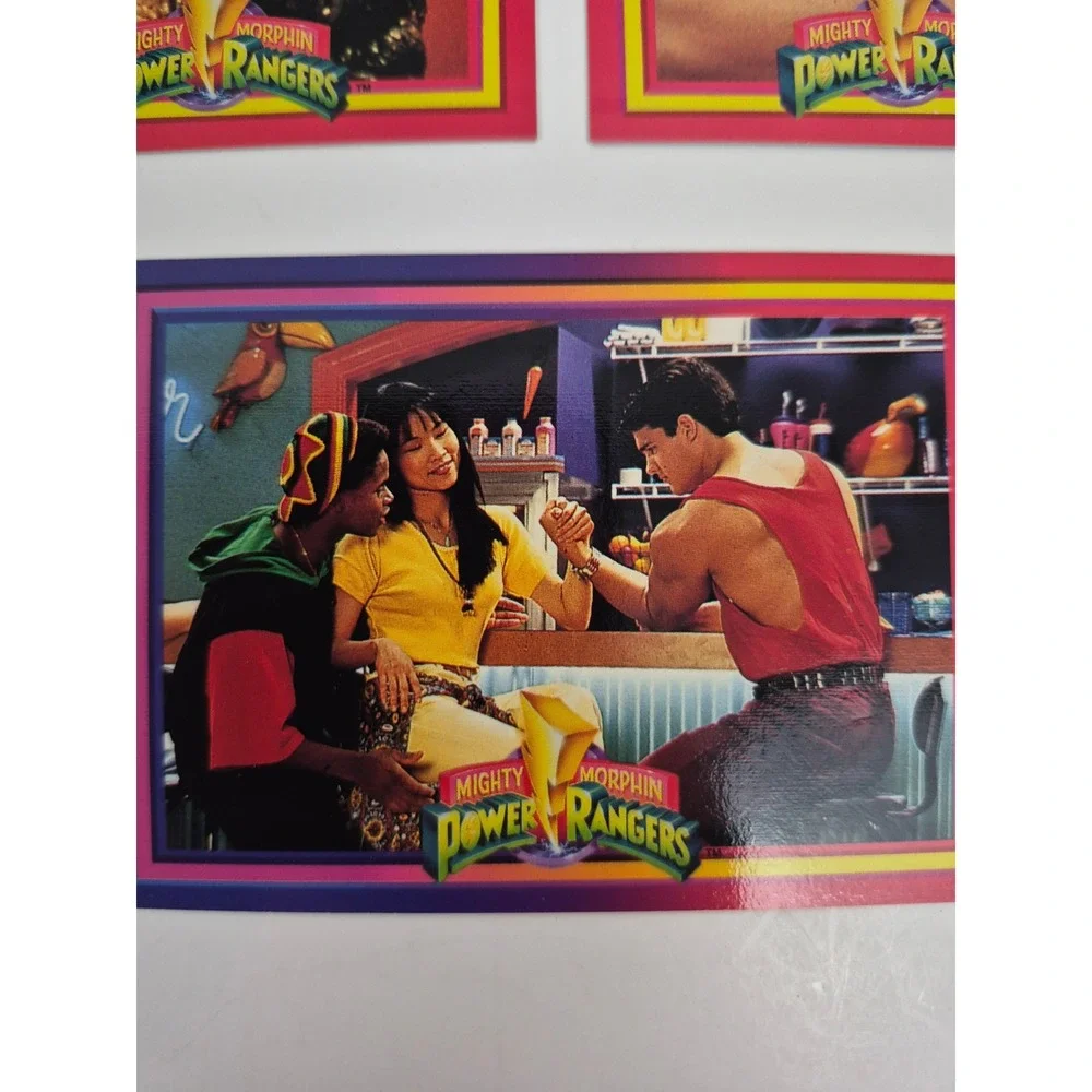 1994 Mighty Morphin Power Rangers Trading Cards Jason Red Ranger  Collect-A-Card